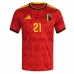Belgio Timothy Castagne #21 Prima Maglia Mondiali 2026 Manica Corta